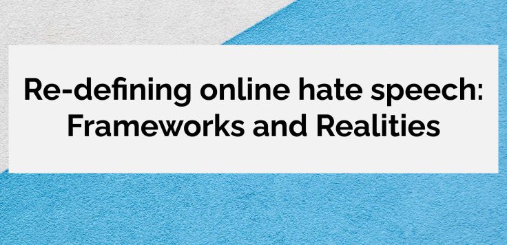 redefining hate speech event