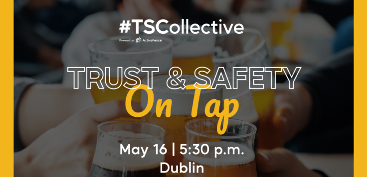 Image of 4 hands holding drinks in a "cheers" formation with text overlaid.